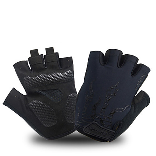 

AK050 Mens Cycling GlovesHalf Finger Biking Glove Road Bicycle Gloves Gel Pad Shock-Absorbing Anti-Slip Breathable Motorcycle Mountain Bike Gloves Unisex Women