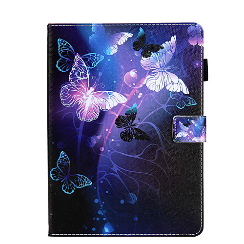 

Case For Apple iPad Mini 3 2 1 iPad Mini 4 iPad Mini 5 360 Rotation Shockproof Magnetic Full Body Cases Word Phrase Butterfly Panda PU Leather TPU