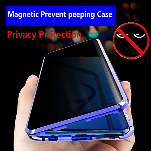 

Double Sided Magnetic Phone Case for Samsung Galaxy S20 S20 Plus S20 Ultra Flip Magnetic Full Body Case Tempered Glass S10 S10 Plus S9 S9 Plus S8 S8 Plus Note 10 Note 10 Plus A50 A70 A51 A71