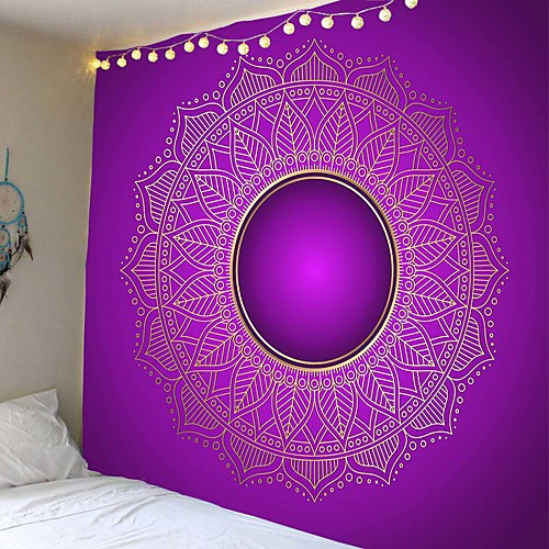 

Mandala Bohemian Wall Tapestry Art Decor Blanket Curtain Hanging Home Bedroom Living Room Dorm Decoration Boho Hippie Psychedelic Floral Flower Lotus Indian