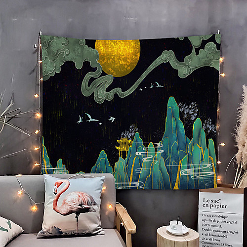 

Home Living Tapestry Wall Hanging Tapestries Wall Blanket Wall Art Wall Decor Moon Tapestry Wall Decor
