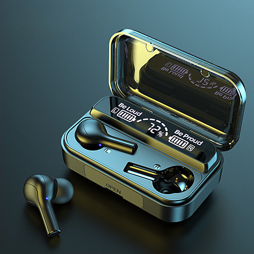 

LITBest F9-278 TWS Wireless Bluetooth Earbuds True Wireless With 2000mAh Charging Box Power Bank Long Working Time LED Digital Display Touch Control Stereo Sound Waterproof Earphone Sport