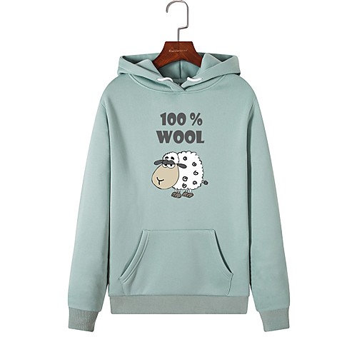

Women's Hoodie Pullover Graphic Daily Other Prints Casual Hoodies Sweatshirts Loose Yellow Blushing Pink Gray