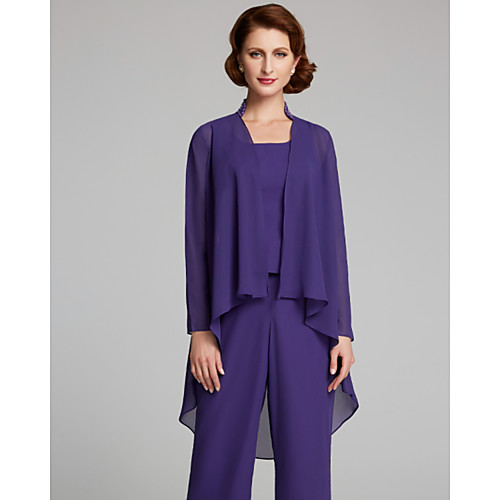 

Long Sleeve Shrugs Chiffon Wedding / Party / Evening Women's Wrap With Solid