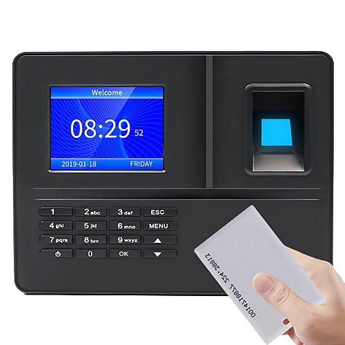 

YK&SCAN F30 Attendance Machine Record the Query Fingerprint / Password / ID Card School / Hotel / Office