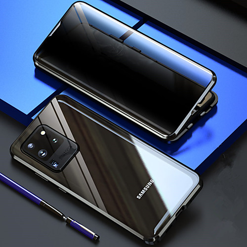

Privacy Double Sided 360 Full Cover Magnetic Case For Samsung Galaxy S20 Plus Clear 9H Tempered Glass Front and Back Full Body Magnetic Adsorption Shockproof Case For Samsung Galaxy S20 Plus / S20