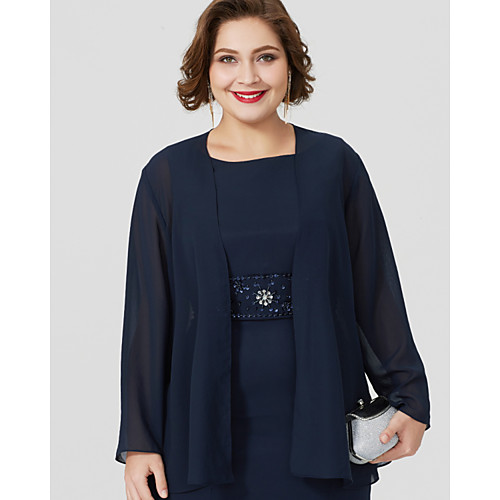

Long Sleeve Shrugs Chiffon Wedding / Party / Evening Women's Wrap With Solid