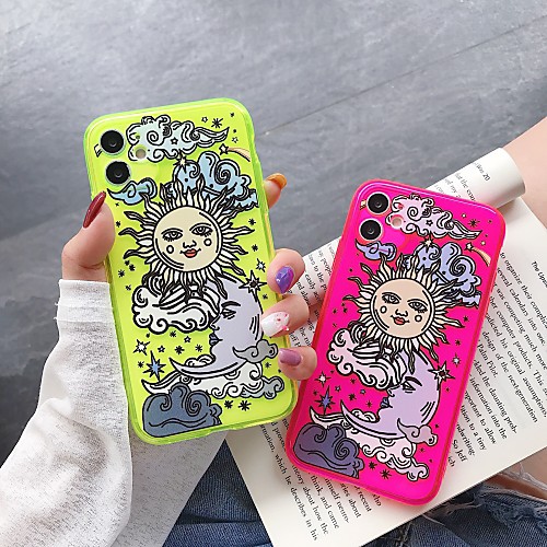 

Phone Case For Apple Back Cover iPhone 11 iPhone XR iPhone 11 Pro iPhone 11 Pro Max iPhone XS Max iphone 7/8 iphone 7Plus / 8Plus iphone X / XS iPhone SE 2020 Pattern Cartoon Scenery TPU