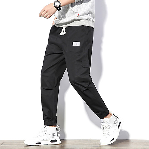 

Men's Hiking Pants Trousers Summer Outdoor Ventilation Quick Dry Breathable Soft Elastane Pants / Trousers Bottoms Dark Grey GrayGreen Yellow Khaki Black Camping / Hiking Fishing Climbing M L XL XXL