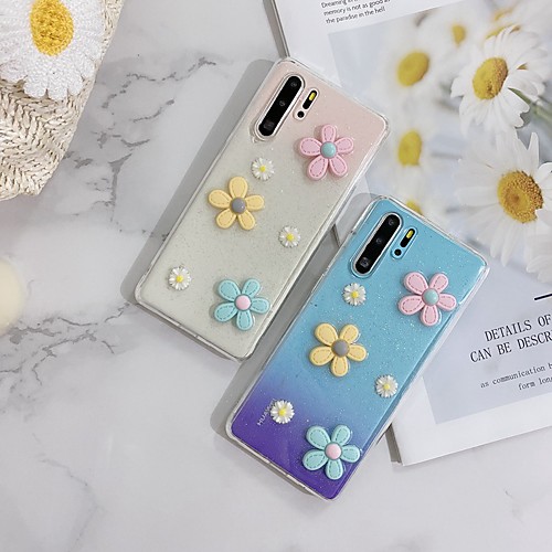 

Case For Huawei Huawei nova 4e Huawei P20 P20 Lite P20 Pro P30 P30 Pro P30 Lite P40 P40 Pro P40 Lite Huawei V9 V10 V20 V30 Huawei Honor 8X 9X 20 20 Pro Translucent Pattern Back Cover Flower TPU