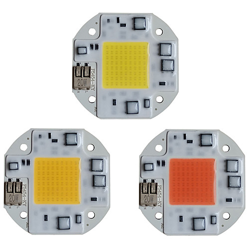 

LED COB Chip LED Light 110V 220V 20W 30W 50W Warm White White Smart IC No Welding No Need Driver SMD light Beads FOR Floodlight Spotlight outdoor lamp DIY Lighting 1pc