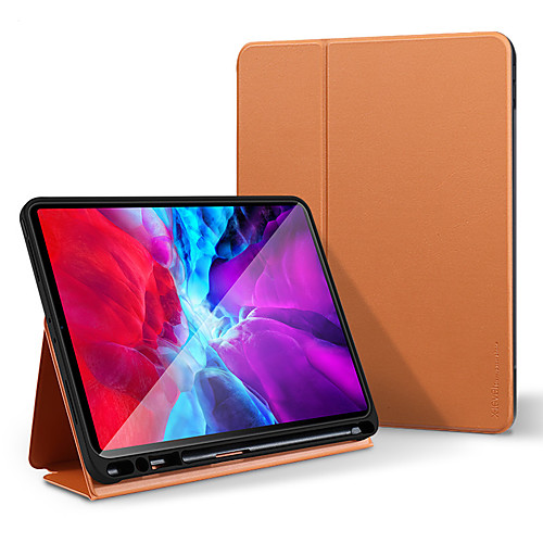 

Case For Apple iPad Pro 11''(2018) iPad Pro 11''(2020) iPad10.2''(2019) Ipad air3 10.5' (2019) 360 Rotation Shockproof Magnetic Full Body Cases Solid Colored PU Leather TPU
