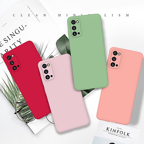 

Case For Samsung Galaxy S20 Ultra A40s M30 Ultra-thin Back Cover Solid Colored Grind Arenaceous TPU Case For Samsung Galaxy M20 M10 A10e A20e A80 A90 A2 Core A60 A70s A50s A30s A7(2018) J8(2018) S9