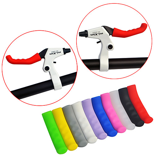 

Bike Brakes & Parts mi.xim Nondeformable Wearproof Reduces Chafing Ergonomic Non-Skid For Mountain Bike MTB BMX Folding Bike Recreational Cycling Fixed Gear Bike Cycling Bicycle Silica Gel Violet
