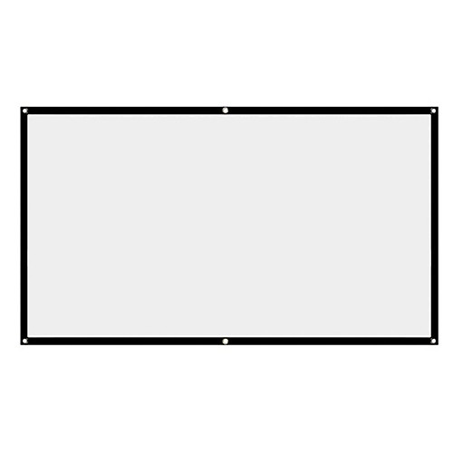

100 inch Simple folding soft curtain HD portable projector curtain Polyester Spandex Corporate Office Home Theater
