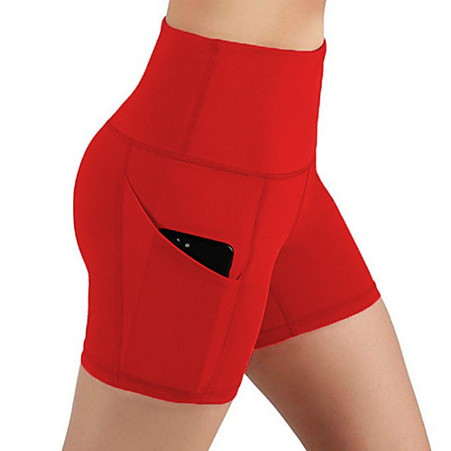

Women's Sporty Streetwear Comfort Cycling Quick Dry Breathable Outdoor Sports Plus Size Slim Beach Weekend Sweatpants Shorts Biker Shorts Pants Solid Colored Short Patchwork Wine Black Light gray