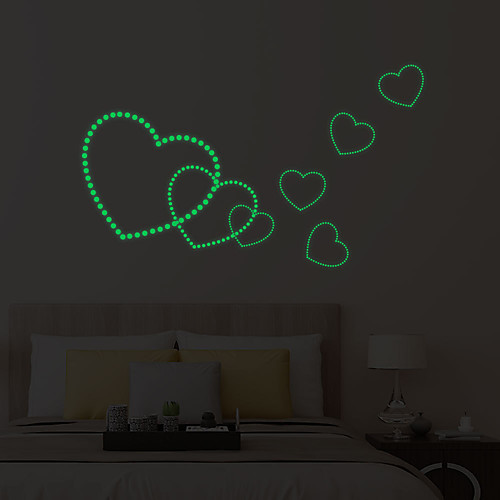 

Luminous Dot Wall Stickers Decorative Wall Stickers, PVC Home Decoration Wall Decal Wall Decoration / Removable 10212CM