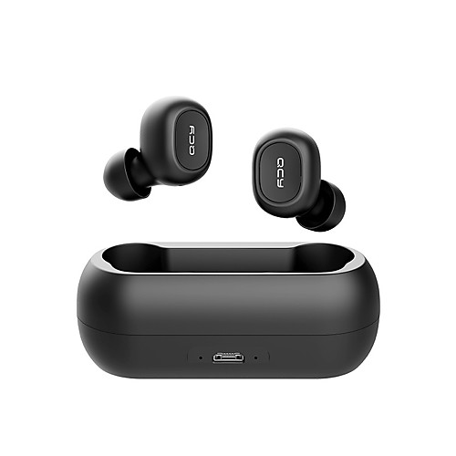 

QCY T1C TWS True Wireless Headphones Customized APP Pairing Pop Up Window Stereo Earbuds Bluetooth 5.0 Support AAC SBC Sound Smart Touch Control Wireless Earphones
