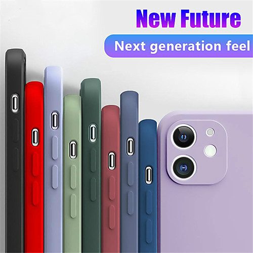 

New Luxury Liquid Silicone Soft Phone Case for iPhone SE 2020 11 11 Pro 11 Pro Max XS XR XS Max 8 8 Plus 7 7 Plus