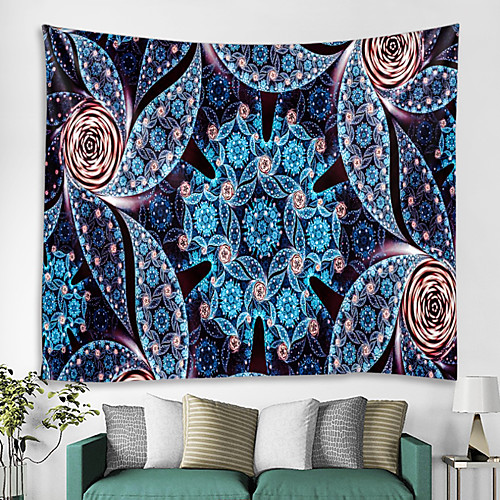 

Mandala Bohemian Wall Tapestry Art Decor Blanket Curtain Hanging Home Bedroom Living Room Dorm Decoration Boho Hippie Psychedelic Floral Flower Lotus Indian