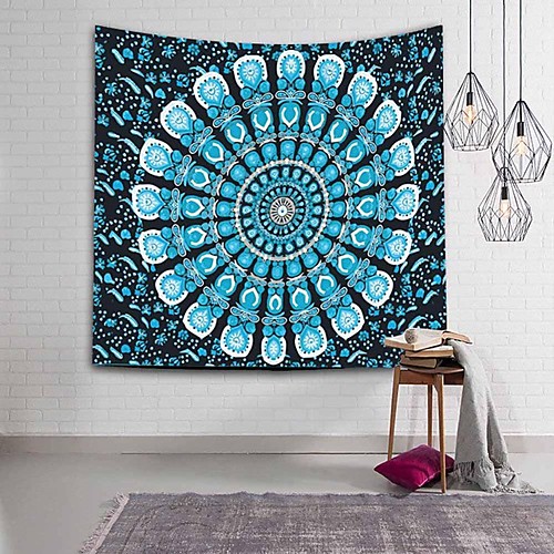 

Mandala Bohemian Wall Tapestry Art Decor Blanket Curtain Hanging Home Bedroom Living Room Dorm Decoration Boho Hippie Psychedelic Floral Flower Lotus Indian
