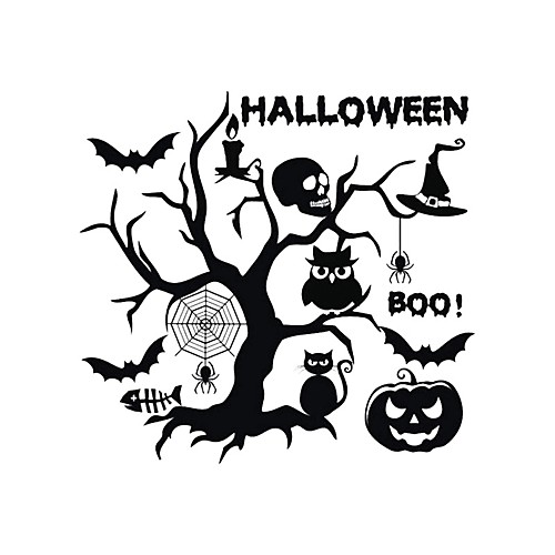 

Halloween Wall Stickers Decorative Wall Stickers, PVC Home Decoration Wall Decal Wall Decoration / Removable 5855cm