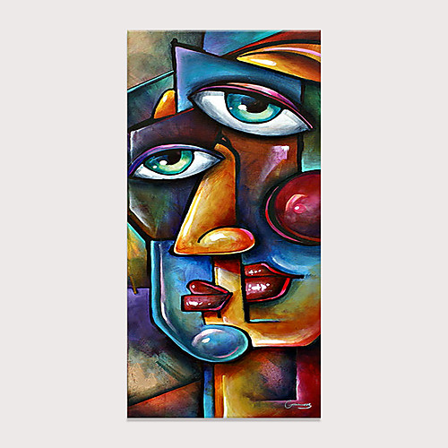 

Oil Painting Handmade Hand Painted Wall Art Abstract Portrait Picasso Style Home Decoration Décor Rolled Canvas No Frame Unstretched