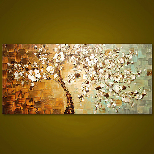 

Oil Painting Hand Painted Horizontal Panoramic Animals Modern Rolled Canvas (No Frame)