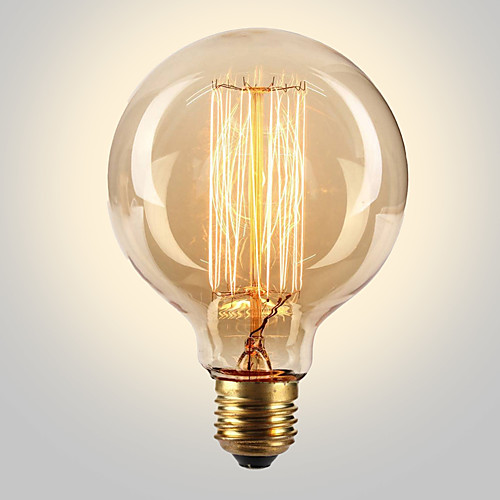 

6pcs Edsion Bulbs 40W E26/E27 G80 2300k Incandescent Vintage Edison Light Bulb 220-240V