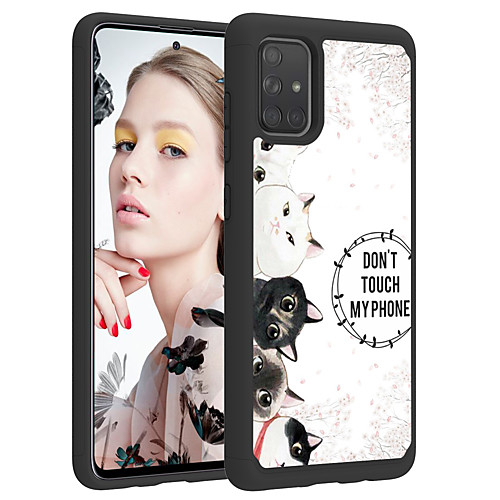 

Phone Case For Samsung Galaxy Back Cover S7 edge S7 A5 A30 A50 Galaxy S10 5G Galaxy A20e A20 A50s Galaxy A10e Shockproof Pattern Flower / Floral Animal TPU PC