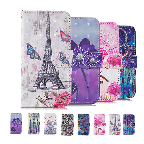 

Case For Sony Sony Xperia L3 Sony Xperia XZ3 Xperia L2 Card Holder Flip Back Cover Geometric Pattern TPU