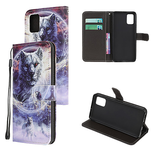 

Case For Samsung Galaxy A10 A20E A10E A40 A50 A30S A50S A70 A01 A11 M11 A21 A31 A41 A51 with Stand Pattern Magnetic Full Body Cases Animal Flower PU Leather