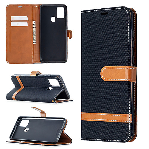 

Case For Samsung Galaxy A30S A50S A50 Note 10 Note 10 Plus A10E A20E A10 A20 A30 A40 A70 M30 M10 M20 S10 S10 Plus S10E Card Holder Flip Full Body Cases Solid Colored PU Leather