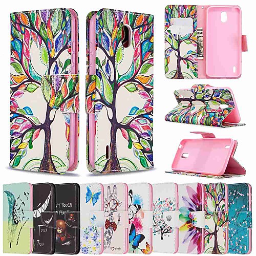 

Case For Nokia 1.3 Nokia 2.3 Nokia 5.3 Wallet Card Holder with Stand Full Body Cases Butterfly PU Leather TPU for Nokia 3.2 Nokia 7.2 Nokia 2.2 Nokia 4.2 Nokia 1 Plus