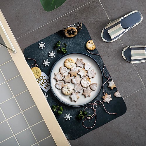 

Bathroom Bath Mats Creative Absorbent Bathroom Rug Coral Velve New Design