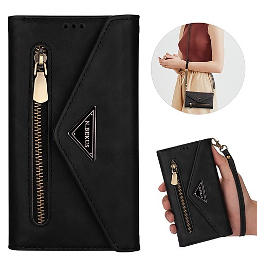 

Phone Case For Huawei P40 Lite P30 Pro P20 Y6 Y7 P Smart Plus 2019 Mate 20 Lite Mate 10 Pro Honor 8A Enjoy 9 Wallet Card Holder with Stand Full Body Cases leather