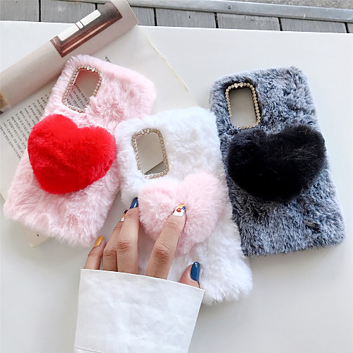 

Case For Samsung Galaxy J5(2017) J7(2017) J8(2018) J4Plus J6Plus J4(2018) J6(2018) J7 Max XCover4 A6S M10 M20 S10E Shockproof Pattern Back Cover Heart TPU Cotton Fabric