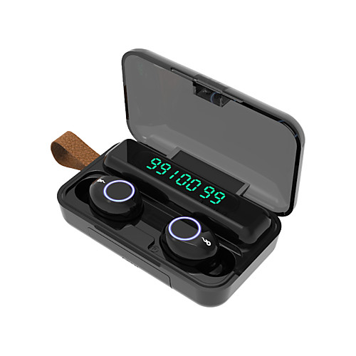 

F9-30 TWS Wireless Earphones Bluetooth 5.0 True Wireless Headphones with 2000mah Power Bank 9D Stereo