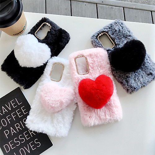 

Case For Samsung Galaxy S6 S6edge S7 S7edge S8 S8Plus S9 S9Plus S10 S10Plus S10E Shockproof Pattern Back Cover Heart TPU Cotton Fabric