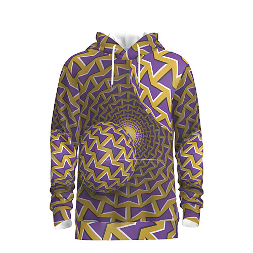 

Men's Pullover Hoodie Sweatshirt Graphic Abstract Hooded Daily 3D Print Basic Hoodies Sweatshirts Purple