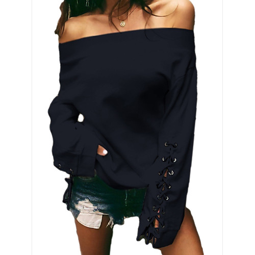

Women's Pullover Sweatshirt Plain Solid Color Daily non-printing Casual Hoodies Sweatshirts Blue Army Green