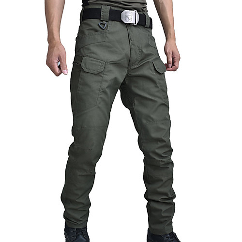 

Men's Hiking Pants Trousers Solid Color Summer Outdoor Regular Fit Windproof Warm Breathable Comfortable Bottoms Army Green Grey Khaki Black Hunting Climbing Camping / Hiking / Caving M L XL XXL XXXL