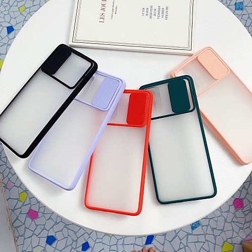 

Case For Samsung Galaxy S20 Plus S20 Ultra S20 Shockproof Frosted Transparent Back Cover Transparent Solid Colored TPU PC