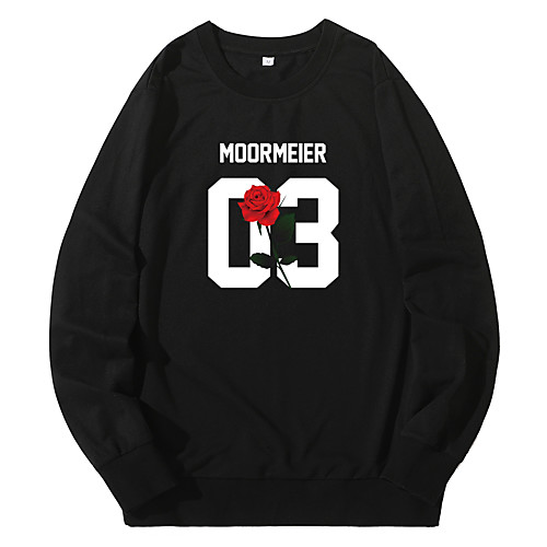 

Women's Pullover Sweatshirt Graphic Daily Casual Hoodies Sweatshirts Blue Yellow Blushing Pink