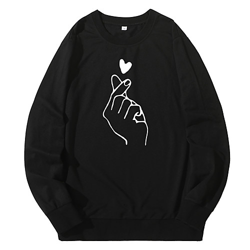 

Women's Hoodie Sweatshirt Graphic Daily Casual Hoodies Sweatshirts Blue Yellow Blushing Pink