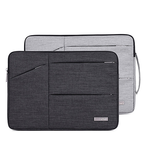

Laptop Sleeve PU Leather Polyurethane Leather Solid Color Unisex Shock Proof 11.6 12 13.3 14 15 Inch