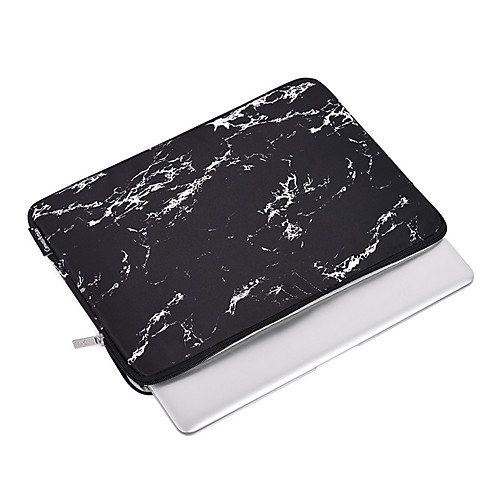 

Laptop Sleeve Marble PU Leather Polyurethane Leather Solid Color Unisex Shock Proof 11.6 12 13.3 14 15 Inch