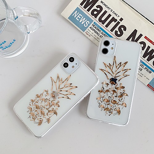 

Case For Apple iPhone 7 7P iPhone 8 8P iPhone X iPhone XS XR XS max iPhone 11 11 Pro 11 Pro Max iPhoneSE (2020) Translucent Pattern Back Cover Food TPU