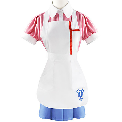 

Inspired by Dangan Ronpa Yuuki Mikan Anime Cosplay Costumes Japanese Cosplay Suits Blouse Skirt For Women's