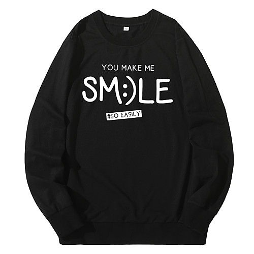 

Women's Pullover Sweatshirt Graphic Daily Casual Hoodies Sweatshirts Blue Yellow Blushing Pink